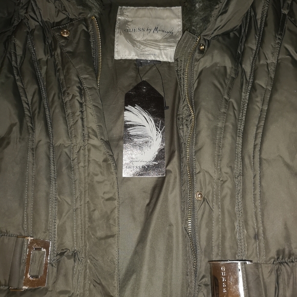 MARCIANO belted winter coat - Picture 2 of 2